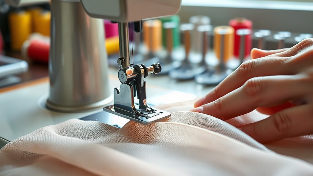 selecting presser feet for difficult fabrics