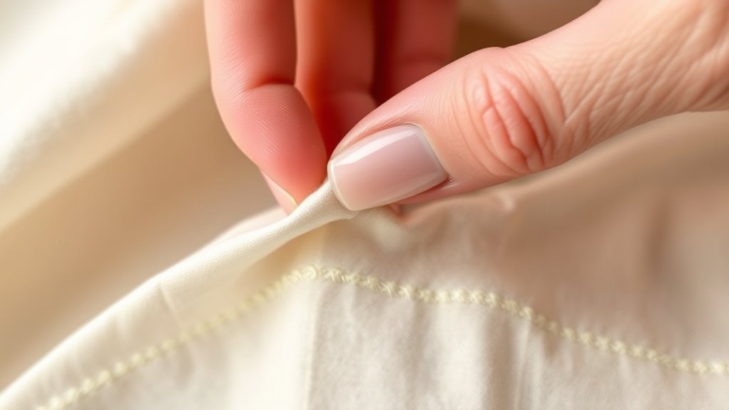 slip stitch hemming