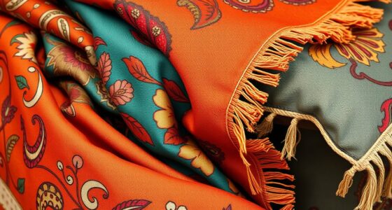 transform old scarves into decor