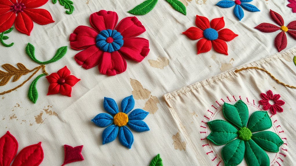 transform stained tablecloths creatively