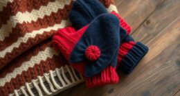 transforming sweaters into mittens
