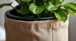 water resistant fabric planter cover
