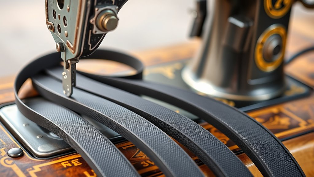 choosing appropriate vintage singer belts