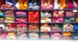 clear shoe box organization