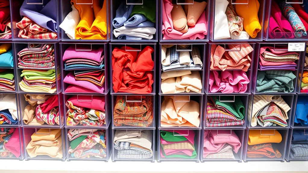 clear shoe box organization