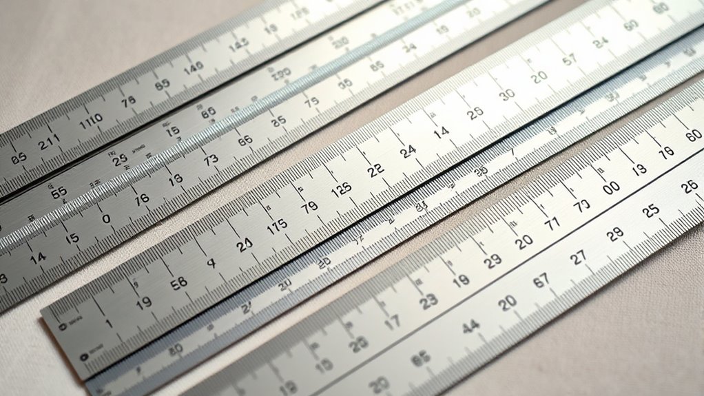 garment measurement rulers list