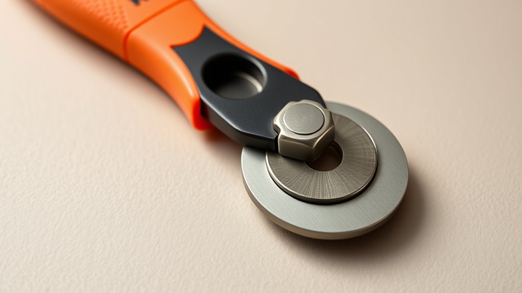 safety lock and blade ease