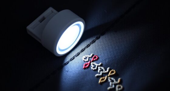 top clip on sewing lights
