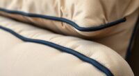 top cushion piping options