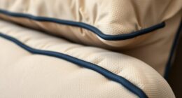 top cushion piping options