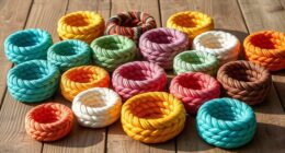 top fabric rope basket kits