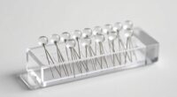 top fine glass sewing pins
