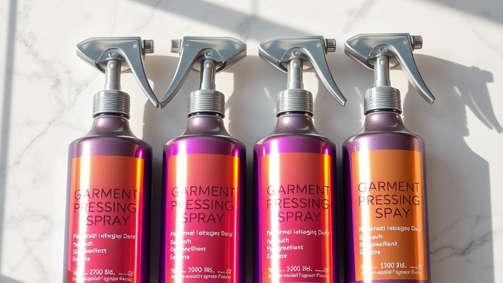 top garment pressing sprays