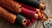 top leather sewing threads