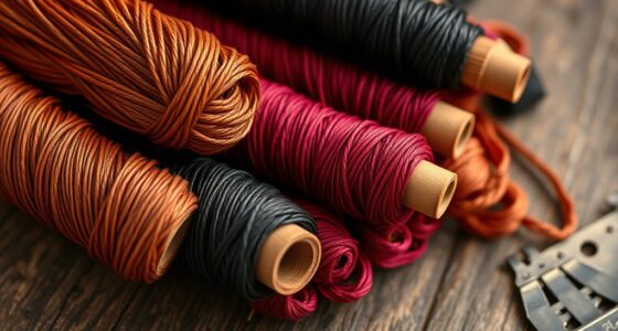 top leather sewing threads