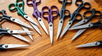 top left handed sewing scissors
