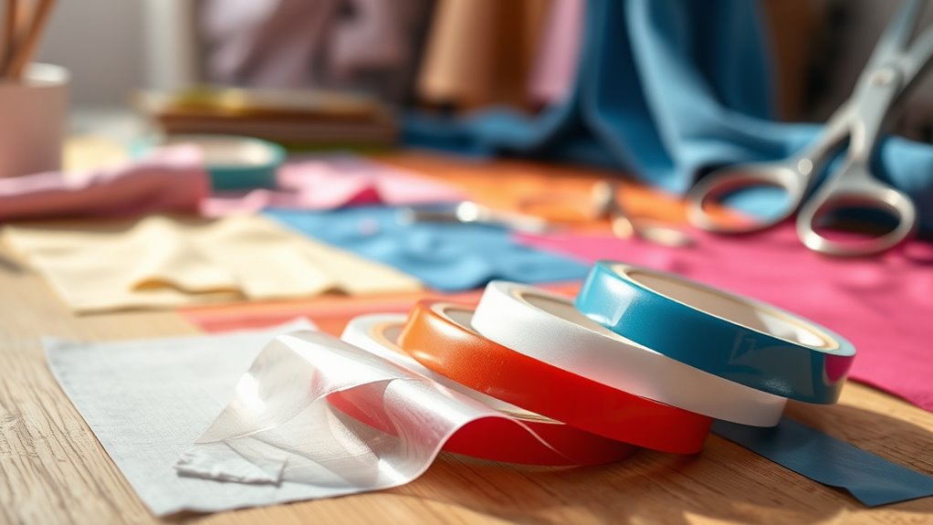 top no sew tape picks