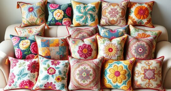 top patchwork pillow kits