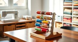 top spool rack organization