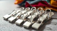 top stainless steel fabric clips