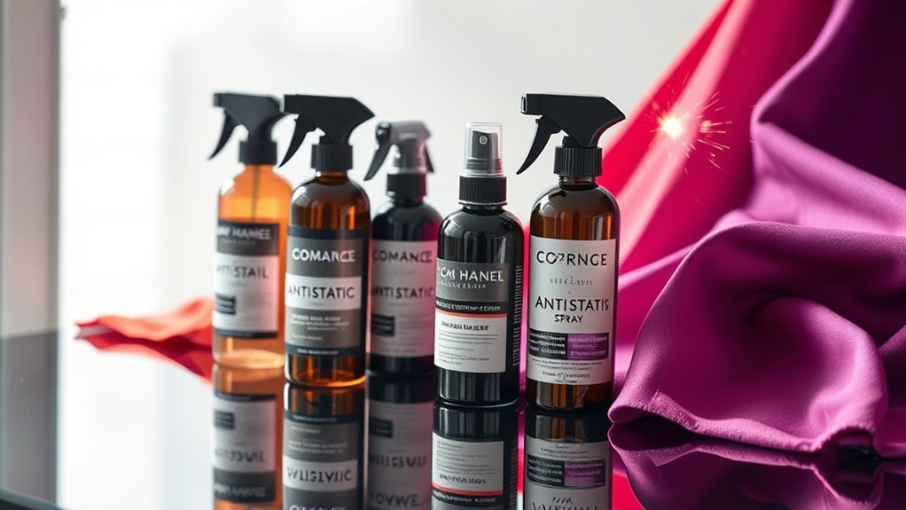 top synthetic fabric anti static sprays
