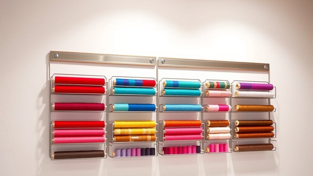 top wall mounted thread organizers