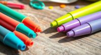 top water soluble fabric markers