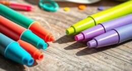 top water soluble fabric markers