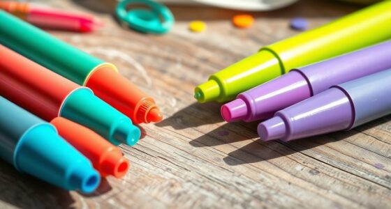 top water soluble fabric markers