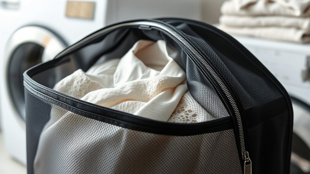 top zippered laundry bags