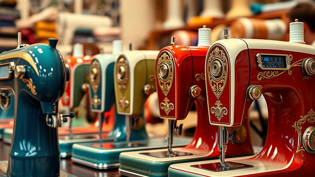 vintage inspired sewing machine innovations