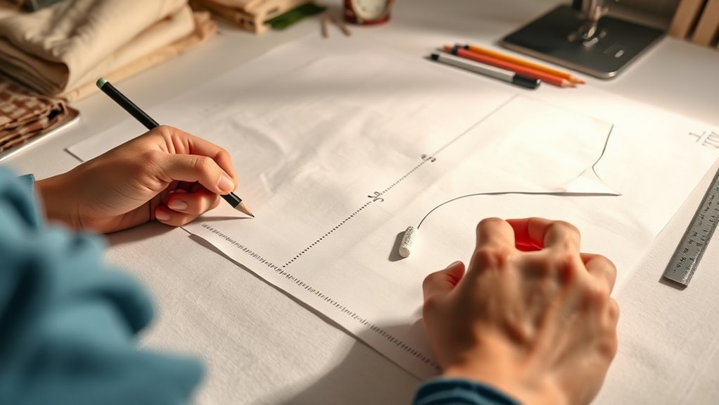 adjust pattern length for fit