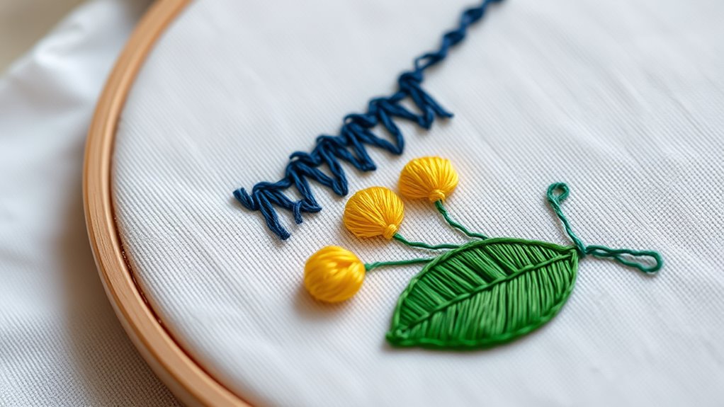 basic hand embroidery stitches