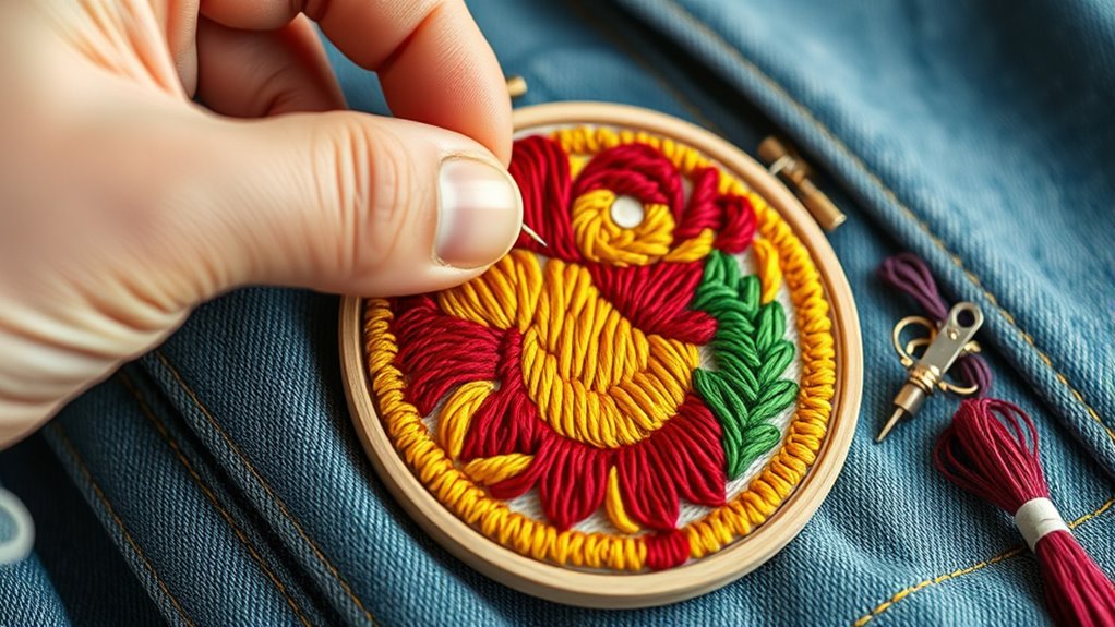 create durable custom embroidery