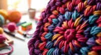 crochet granny square tutorial