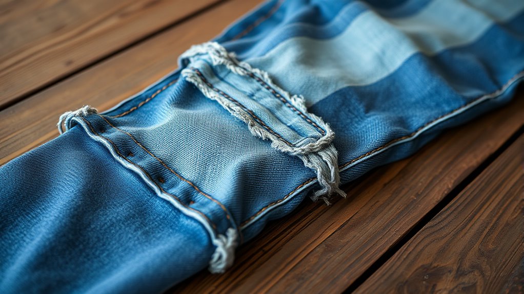 denim repair tutorial guide