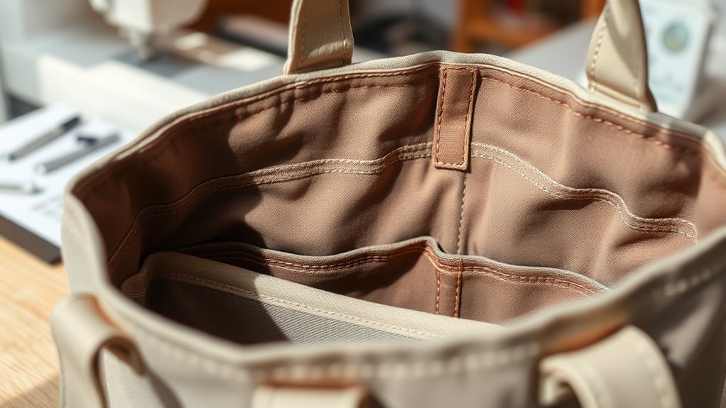 durable fabric and precise sewing