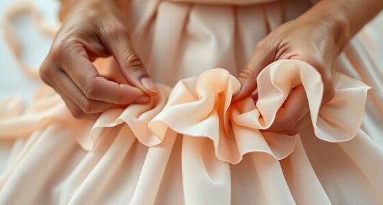 evenly gather fabric techniques
