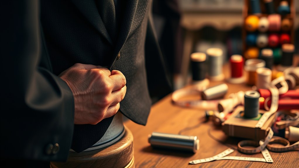 fabric selection and tailoring