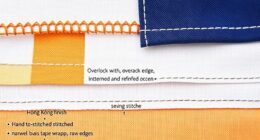 five seam edge treatments