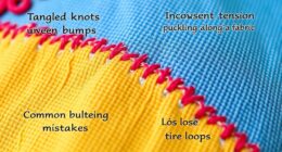 fixing embroidery tension issues