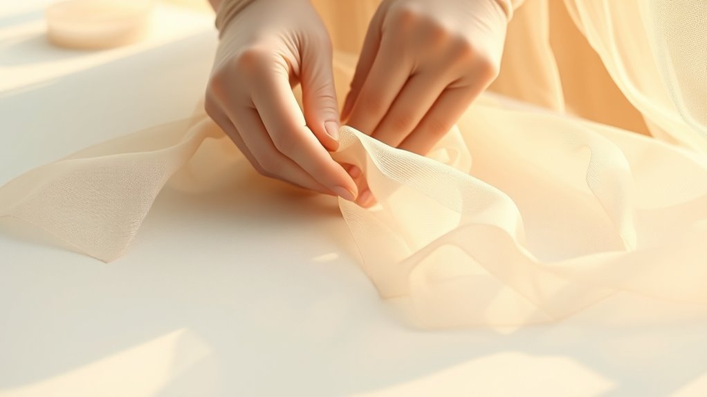 hemming delicate fabrics effectively