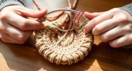knit small circles
