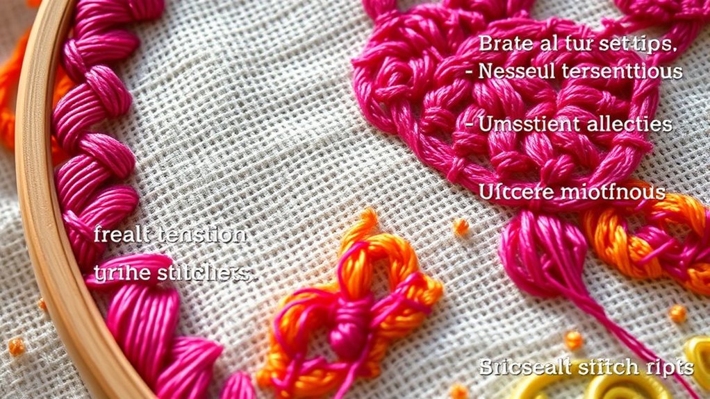 optimize stitch tension thread choice