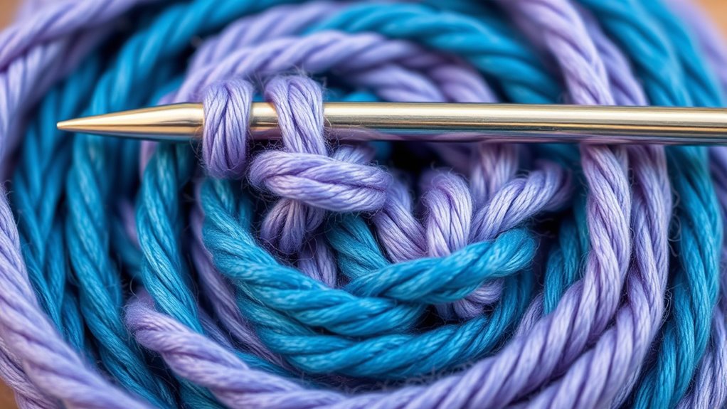 seamless small circumference knitting