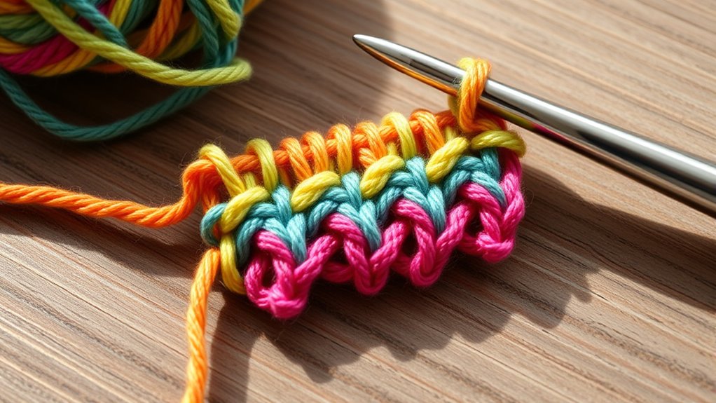 select smooth consistent yarn