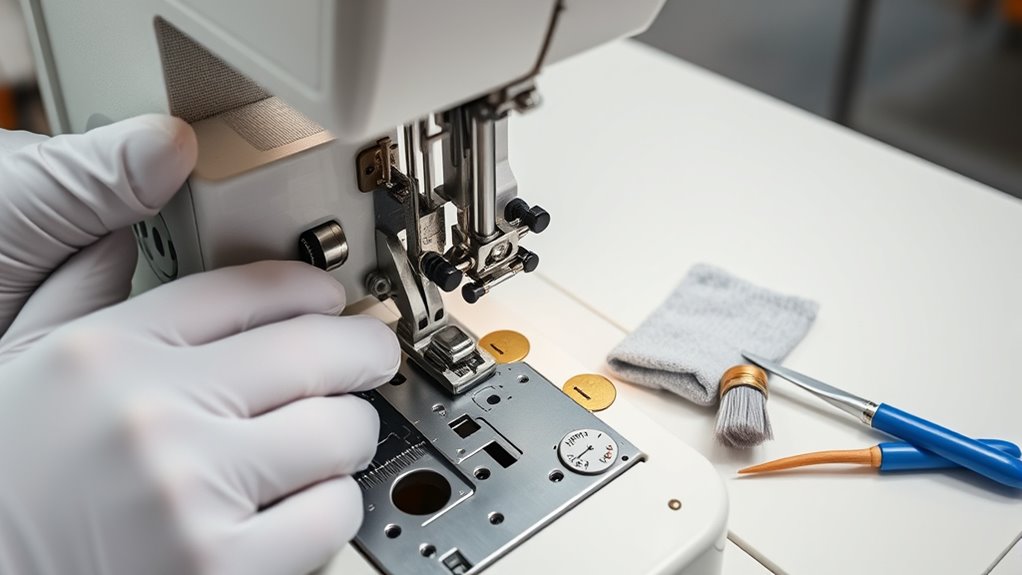 serger maintenance for perfect stitches