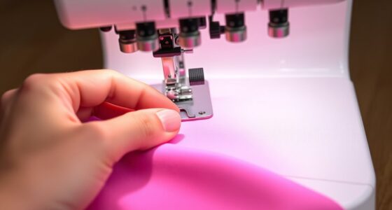 serger sewing edge finishing
