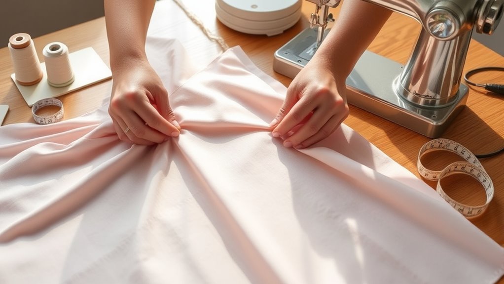 sewing beginner a line skirt