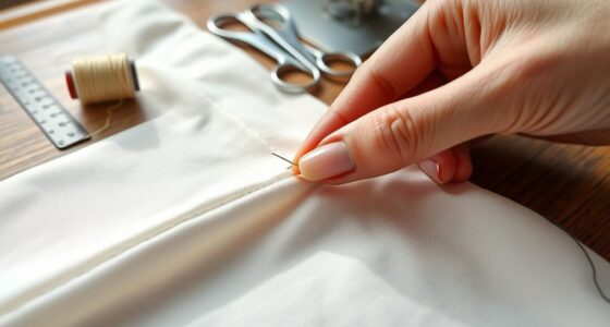 sewing french seams technique